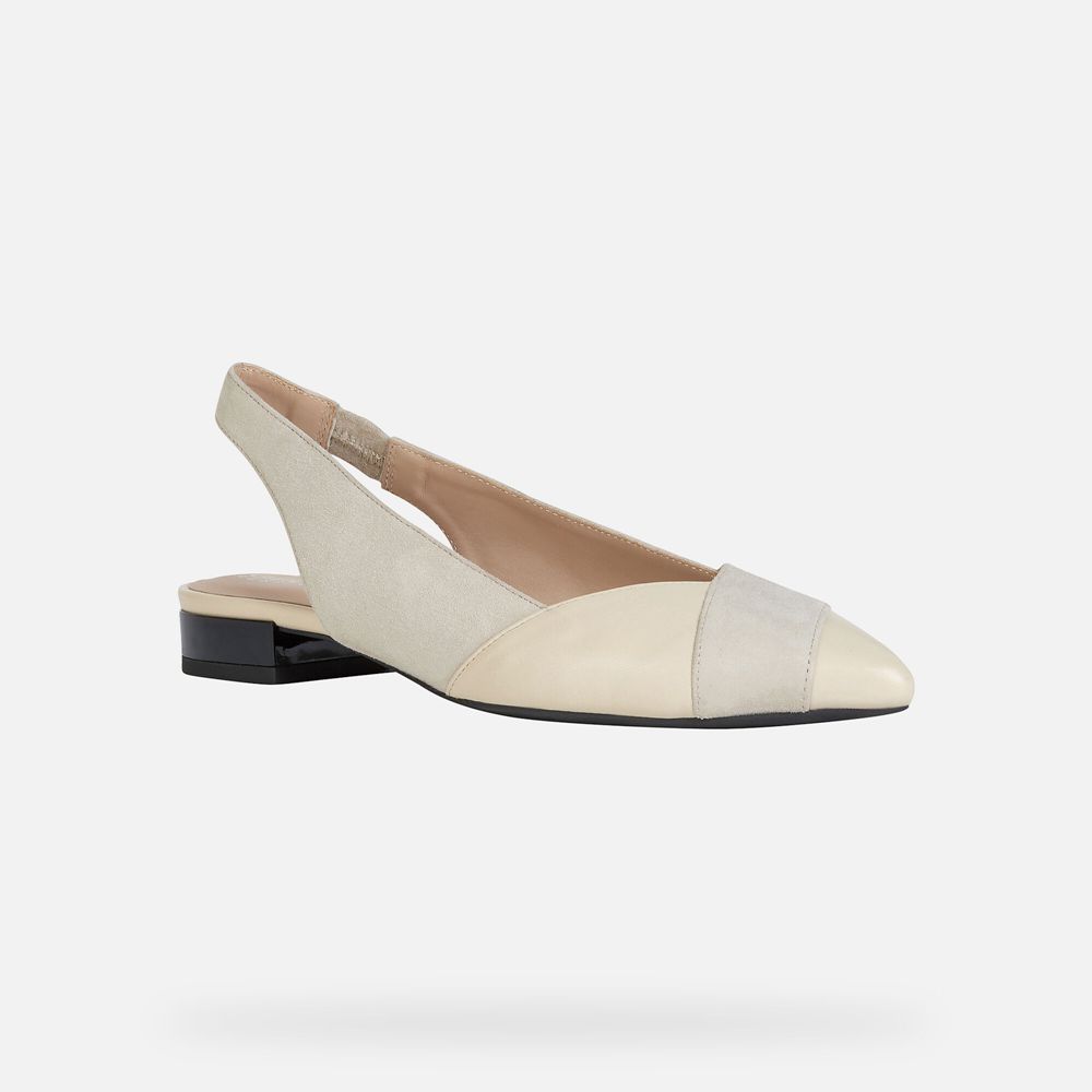 Ballerines Geox Charyssa - Beige - Femme 689742-GPC